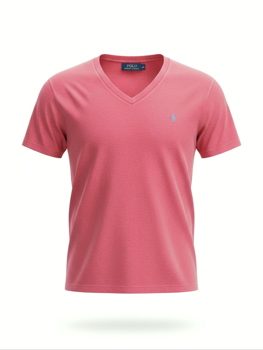 Polo Ralph Lauren V Neck T Shirt Cotton Jersey Knit Tee Size XXL 48 inch chest